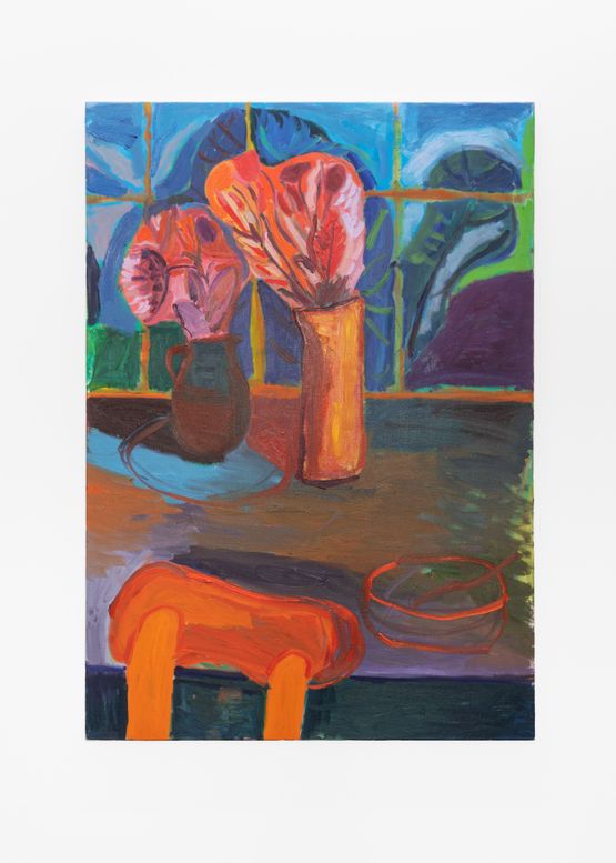 Dining table by Gene AHern contemporary artwork Painting