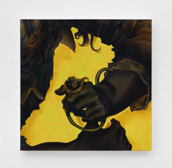 A Ray of Bronze Light by Zheng Zhilin contemporary artwork Painting