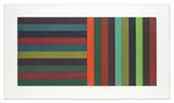 Horizontal Color Bands and Vertical Color Bands by Sol Lewitt contemporary artwork print