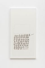 Sem titulo Untitled by Mira Schendel contemporary artwork drawing print
