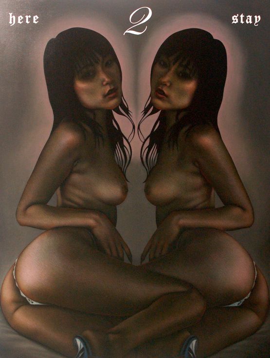 Asian Wave by Leslie De Chavez contemporary artwork Painting