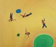 Body Washed Away by Yu Guo contemporary artwork Painting