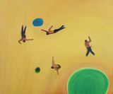 Body Washed Away by Yu Guo contemporary artwork painting
