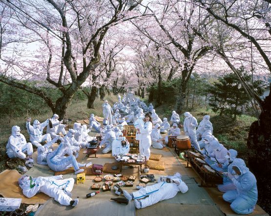 Sasaki Michinori and Sasaki Ruri Fukushima 2013 by Usami Masahiro contemporary artwork Photography