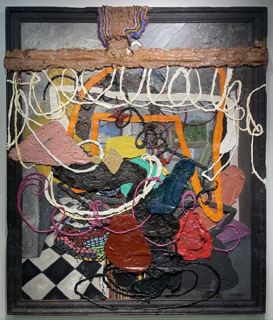 Scarlet Syndrome by Jigger Cruz contemporary artwork Painting