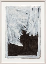 White Lines by Nyapanyapa Yunupiu contemporary artwork painting works on paper