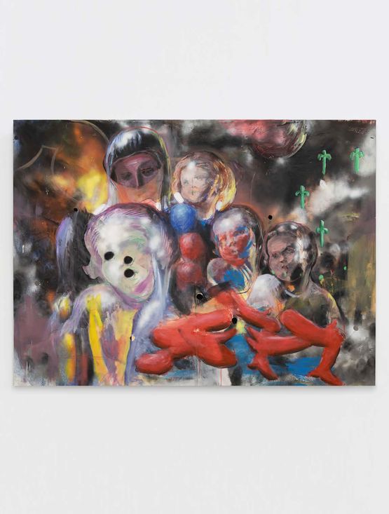 Starry Sky by Zhou Yilun contemporary artwork Painting