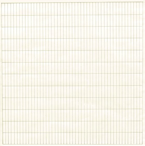 Untitled by Agnes Martin contemporary artwork Works on Paper
