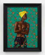 Portrait of Seydina Omar Gueye II by Kehinde Wiley contemporary artwork painting