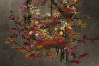 Contemporary art exhibition teamLab Life Survives by the Power of Life at Pace Gallery East Hampton United States
