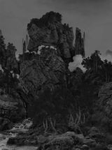Whispering Pines in the Mountains by Yang Yongliang contemporary artwork print