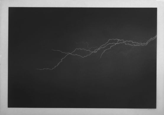 Untitled Lightning Series by Ali Kazim contemporary artwork Painting