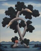 Post-Spectacle by Zhou Song contemporary artwork painting