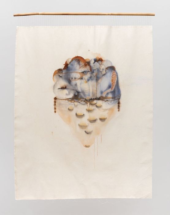 from the series chao de molho e imbigos by Josi contemporary artwork Mixed Media
