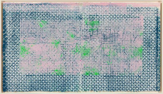 Rainy Moss by Bao Pei contemporary artwork Painting