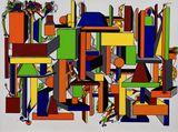 Untitled E by Lilly Fenichel contemporary artwork painting