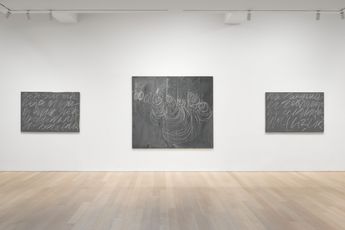 Contemporary art exhibition Cy Twombly Exhibition Of Paintings Sculpture And Works On Paper By Cy Twombly at Gagosian 980 Madison Avenue New York United States