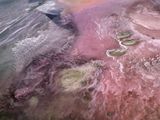 Salt Flats 2 Sua Pan Botswana by Edward Burtynsky contemporary artwork photography