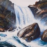 Falls VII by Neil Frazer contemporary artwork painting