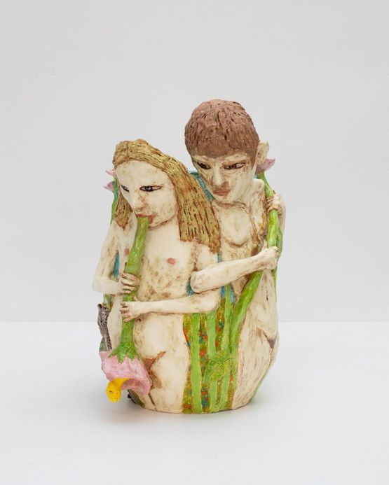 They Share a Flower by Kathy Ruttenberg contemporary artwork Sculpture