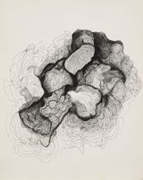 Untitled by Hedda Sterne contemporary artwork drawing