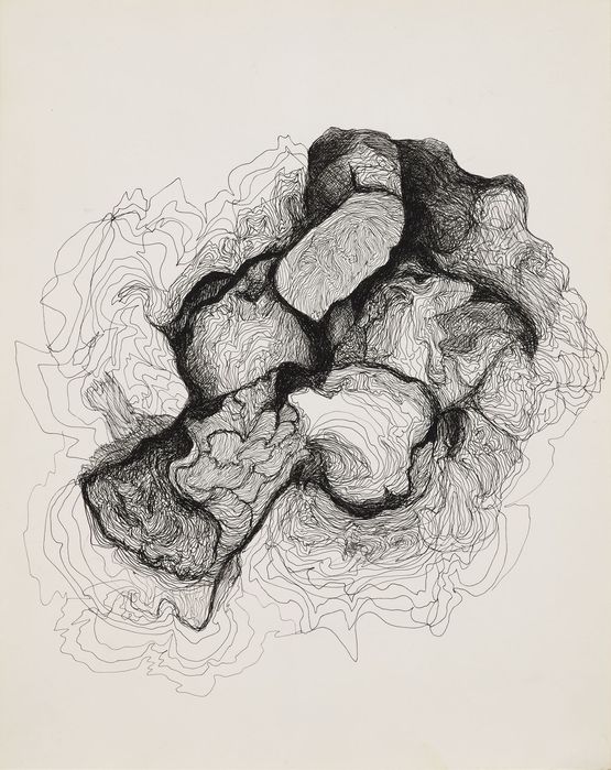 Untitled by Hedda Sterne contemporary artwork Drawing