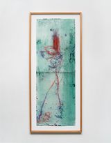 Brujas 54 by Nuno Ramos contemporary artwork drawing works on paper