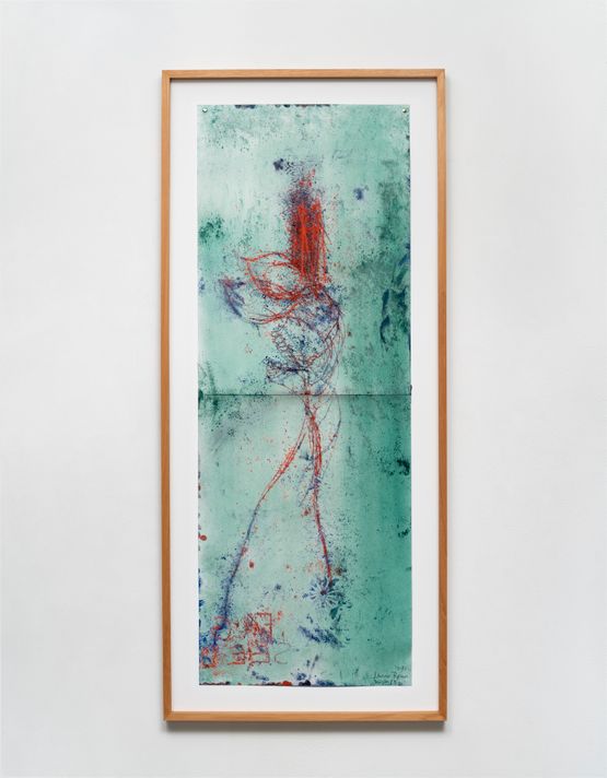 Brujas 54 by Nuno Ramos contemporary artwork Works on Paper