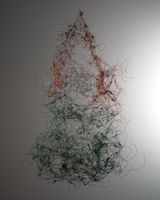 Looping Lively by Alan Saret contemporary artwork sculpture