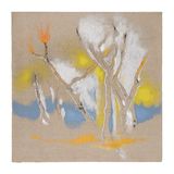 El tiempo de las plantas. Puntas incendiadas by Galia Eibenschutz contemporary artwork painting