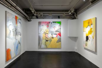 Contemporary art exhibition Dominic Myatt Dominic Myatt Scree Slope at Gazelli Art House London United Kingdom