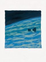 Weltraummullabfuhr by Lotte Maiwald contemporary artwork painting sculpture works on paper