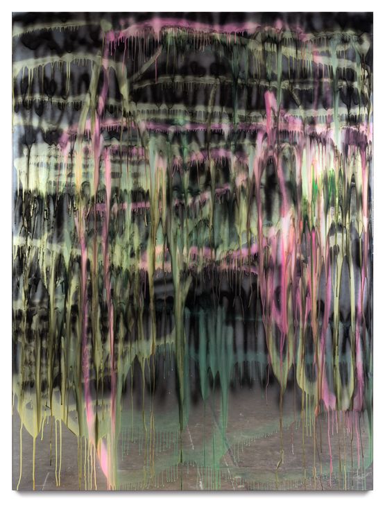 The retired television newsreader thought he was an instagram art expert and artist taking really expert photographs of rock pools by Dale Frank contemporary artwork Painting