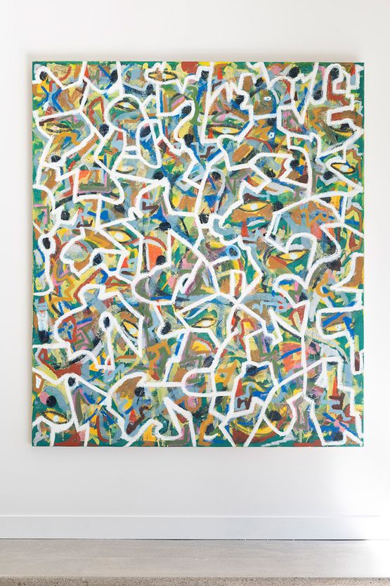 An Endless Supply of Choices by Kieren Seymour contemporary artwork Painting