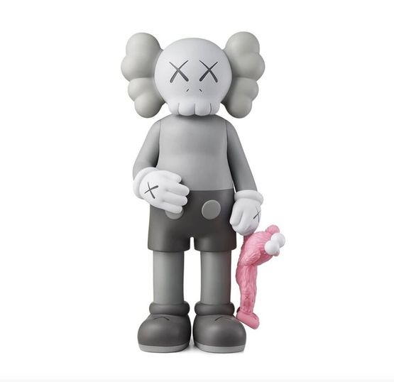 Share - grey by KAWS contemporary artwork Sculpture