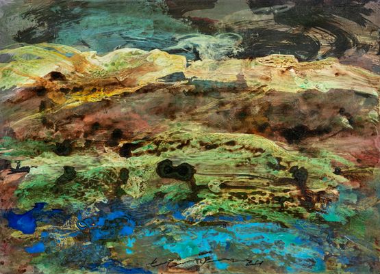 Essence 2 by Thaier Helal contemporary artwork Painting