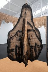 They are the purpose we are the accident II by Manal Aldowayan contemporary artwork mixed media sculpture textile