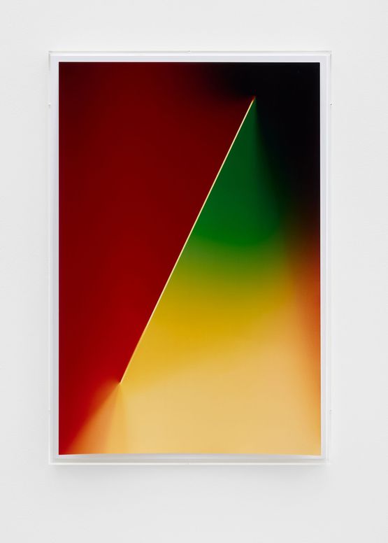 Lighter spectrum umflossen by Wolfgang Tillmans contemporary artwork Photography