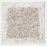 Number 321D by Leonardo Drew contemporary artwork painting works on paper