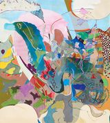 A moonworker by Young Do Jeong contemporary artwork mixed media