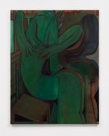My love is stronger than my fear of death by Julia Trybala contemporary artwork painting