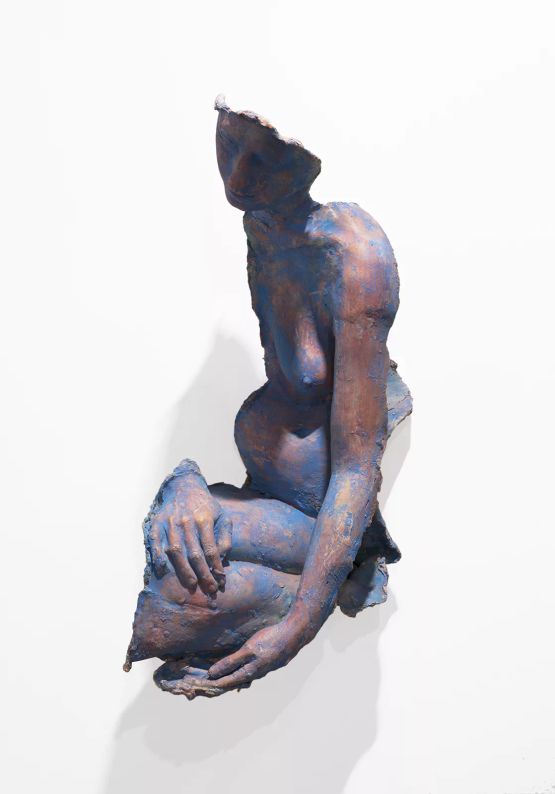 Torso Hand on Thigh by George Segal contemporary artwork Mixed Media