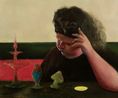 Contemplation by Liu Bin contemporary artwork Painting