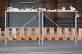 In the Air long before Archeology by Jimmie Durham contemporary artwork installation mixed media sculpture