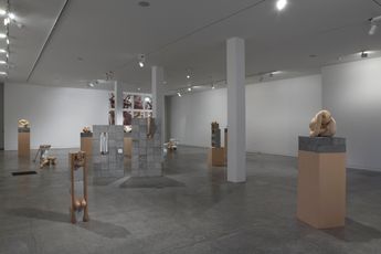 Contemporary art exhibition Sarah Lucas Spirit of Ewe at Two Rooms Auckland New Zealand
