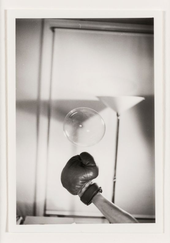 Untitled Boxing Glove and Bubble Series by Rose Finn-Kelcey contemporary artwork Photography