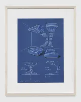 Perspective by The Estate of Jiro Takamatsu contemporary artwork drawing works on paper