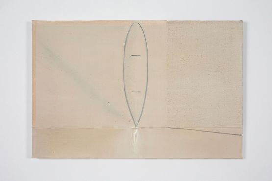 Hesh by Merlin James contemporary artwork Painting