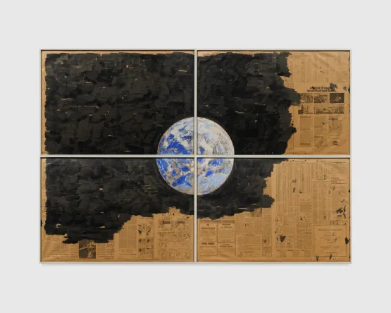 Untitled Earth Drawing I by Paul Thek contemporary artwork Painting