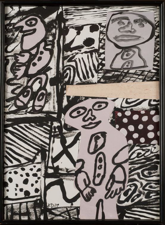Sequence XVIII by Jean Dubuffet contemporary artwork Works on Paper